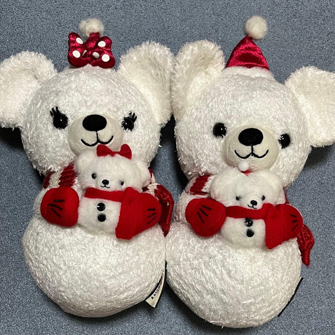 新品 ユニベアシティ スノーマウス ゆきだるま ぬいぐるみ ホイップ
