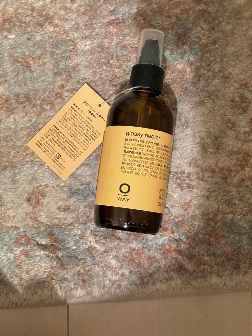 Oway glossy nectar ヘアオイル 160ml×2