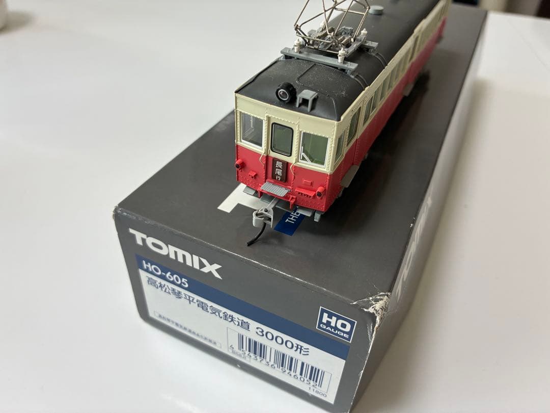 高松琴平電気鉄道 3000形 (標準色)HO-605 LED室内灯 - メルカリ