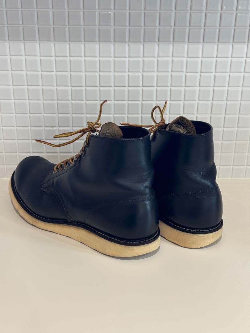 激レア】27cm 四角犬タグ レッドウィング RED WING 8165 茶芯 - メルカリ