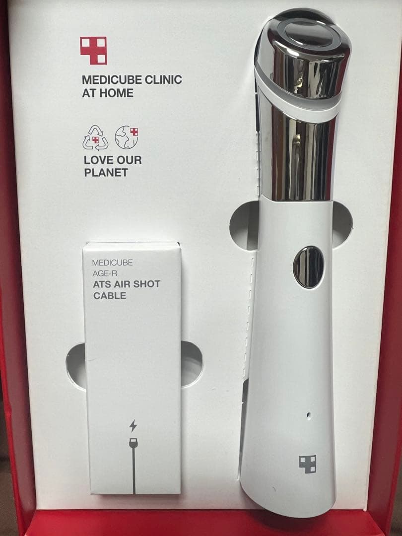 MEDICUBE AGE-R 美顔器 ホワイト 楽天市場】【公式正品】AGE-R ボディショット（ メディキューブ