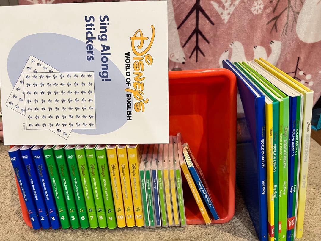 Disney's World of English DWE シングアロング ディズニー英語システム・Disney World English・DWE・Sing Along