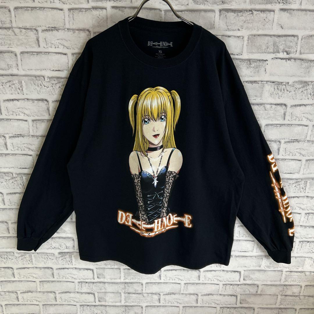 DEATH NOTE デスノート ミサミサ アニメキャラ ロンT Tシャツ 長袖