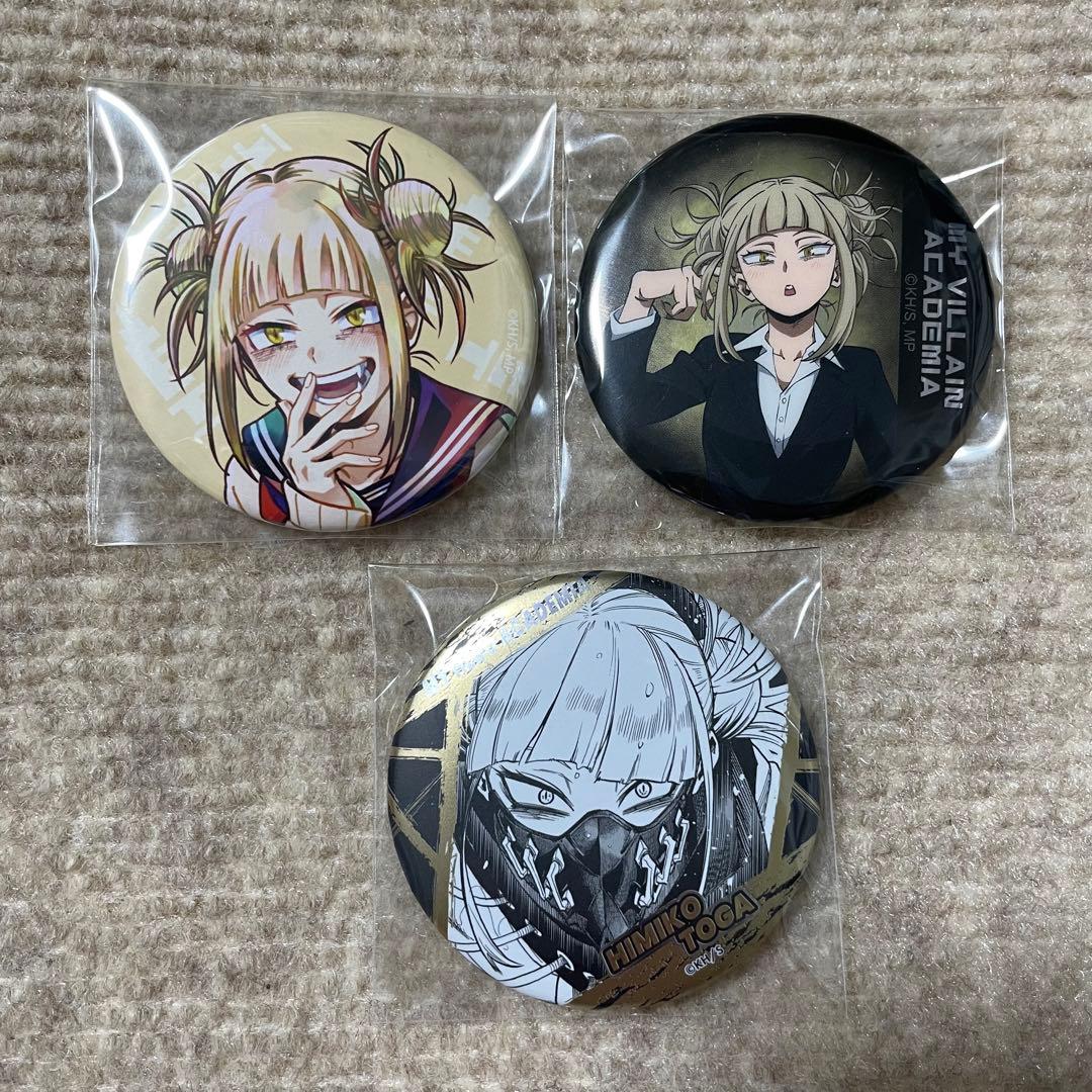 トガヒミコ 缶バッジ セット ヒロアカ デコレクション ヴィラン連合