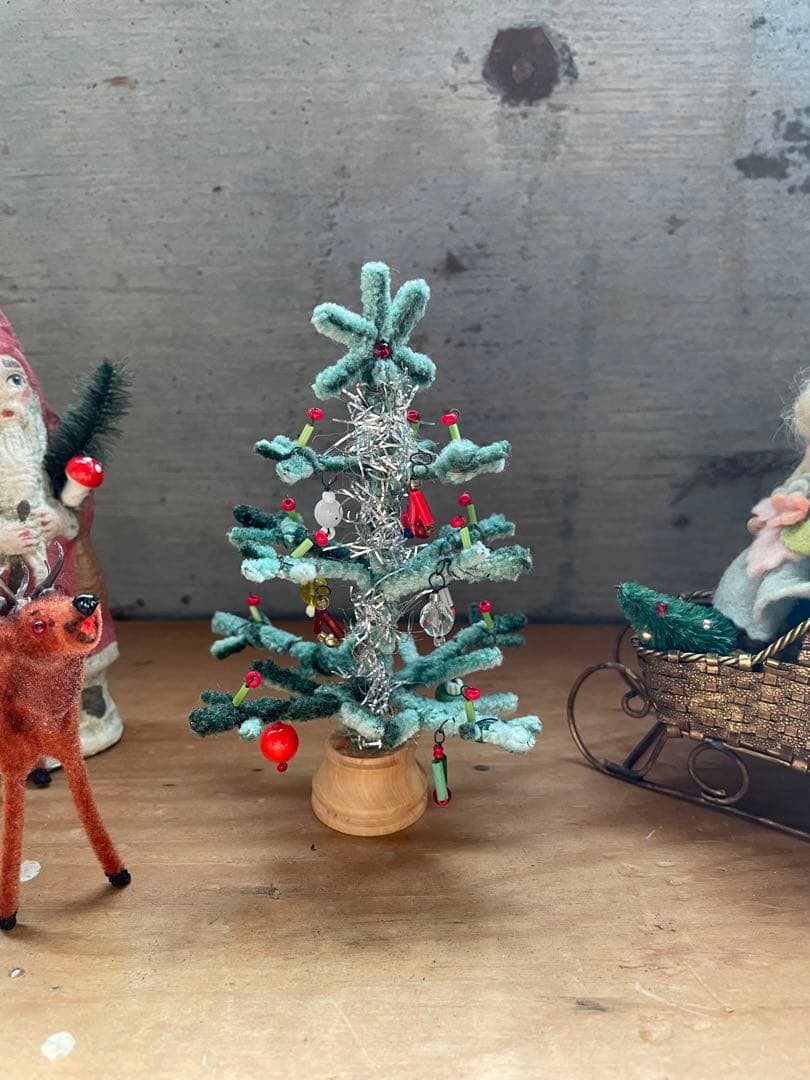 ヴィンテージ　モールクリスマスツリー ヴィンテージ モールクリスマスツリー - メルカリ