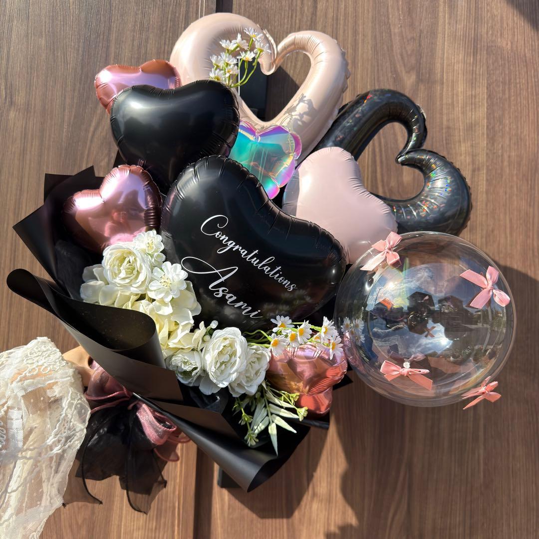 ayachan☻♡卒業式❤︎BIGバルーンブーケ花束｜3/12迄のお届け 楽天市場】【繁忙期限定価格】卒業式 卒園式 名入れ Bigバルーンブーケ