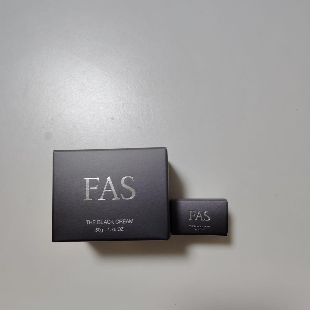 mu5473 FAS ザ ブラッククリーム 50g+5g FAS ザ ブラック クリーム / FAS(フェイスクリーム, スキンケア・基礎