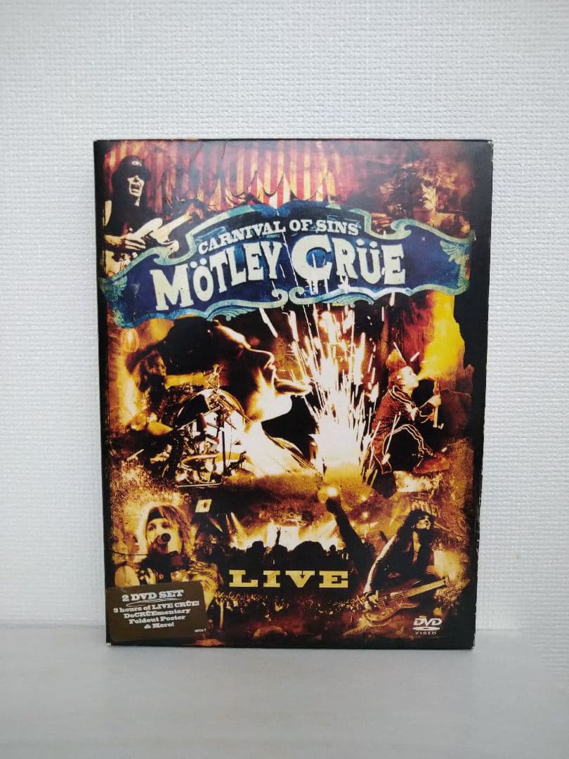 【希少】MOTLEY CRUE CARNIVAL OF SINS 海外版 Motley Crue - Carnival of Sins: Live - Amazon.com Music