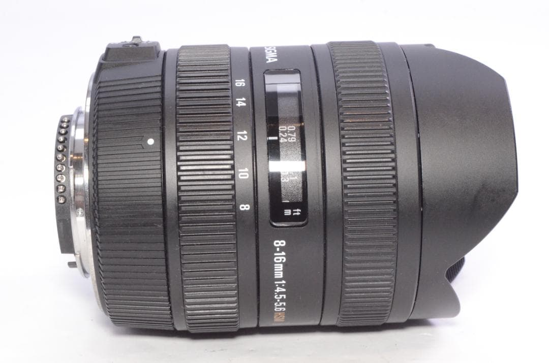 超広角レンズ！SIGMA シグマ 8-16mm F4.5-5.6 ニコン用 箱付