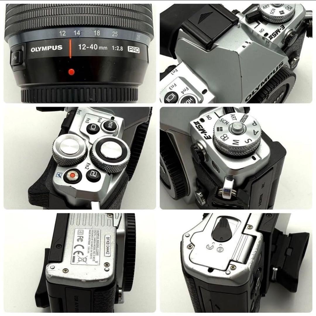 E-M5 MarkⅡ 12-40mm f/2.8pro グリップ バッテリー2個