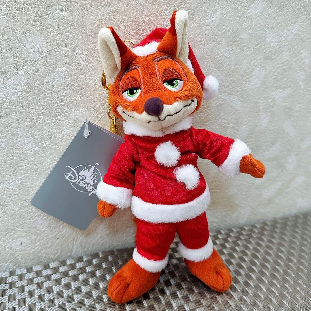 ディズニーストア ズートピア ニック ワイルド ぬいぐるみ キー