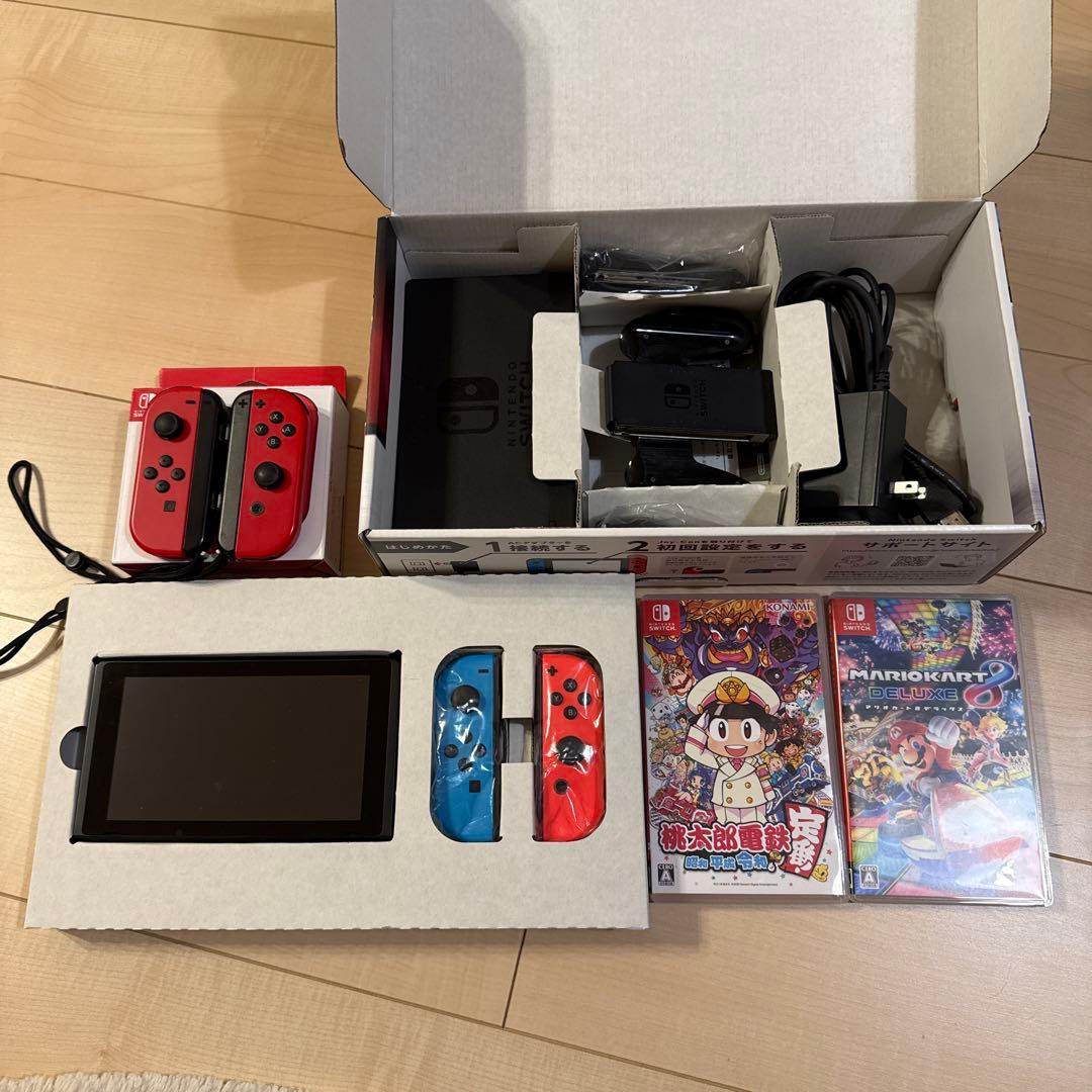 Switch 本体 マリオカート8 桃鉄　ソフト付き 任天堂（Nintendo） Switch マリオカート8デラックス クロネコヤマト