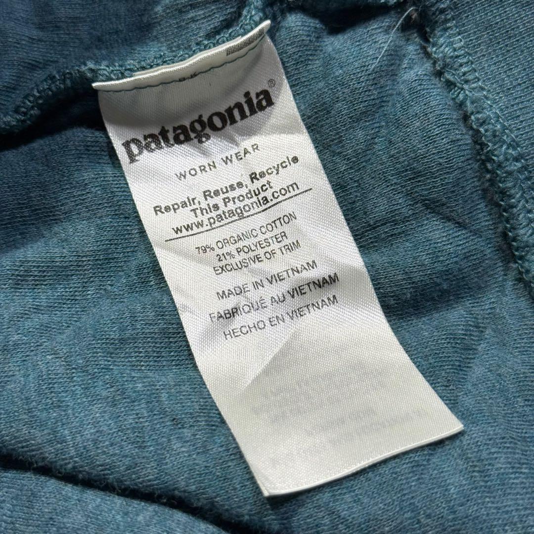 パタゴニア オーガニックコットンダイヤモンドキルト スナップT