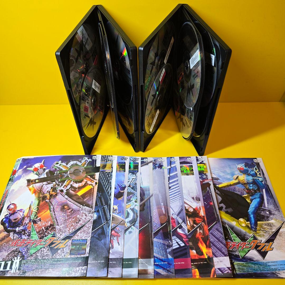 新品ケース交換済み 仮面ライダーW ダブル【DVD】12巻セット - メルカリ