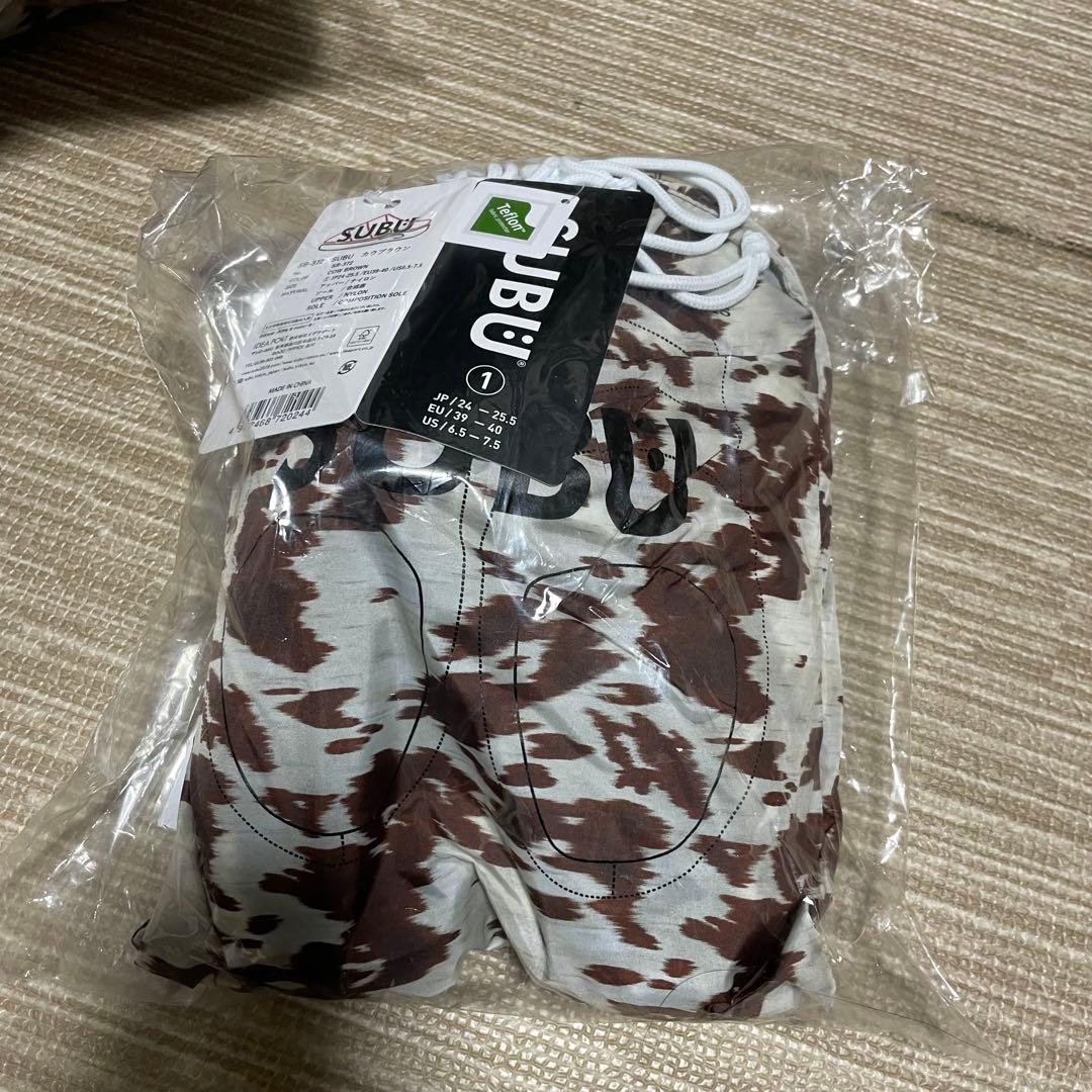 新品未使用 SUBU スブ カウブラウン COW BROWN サイズ1 - メルカリ