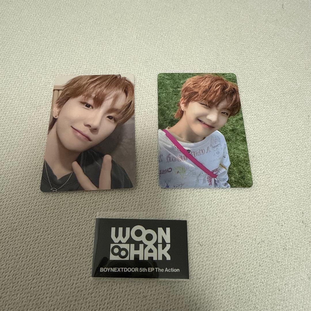 BOYNEXTDOOR The Action トレカ ウナク - メルカリ