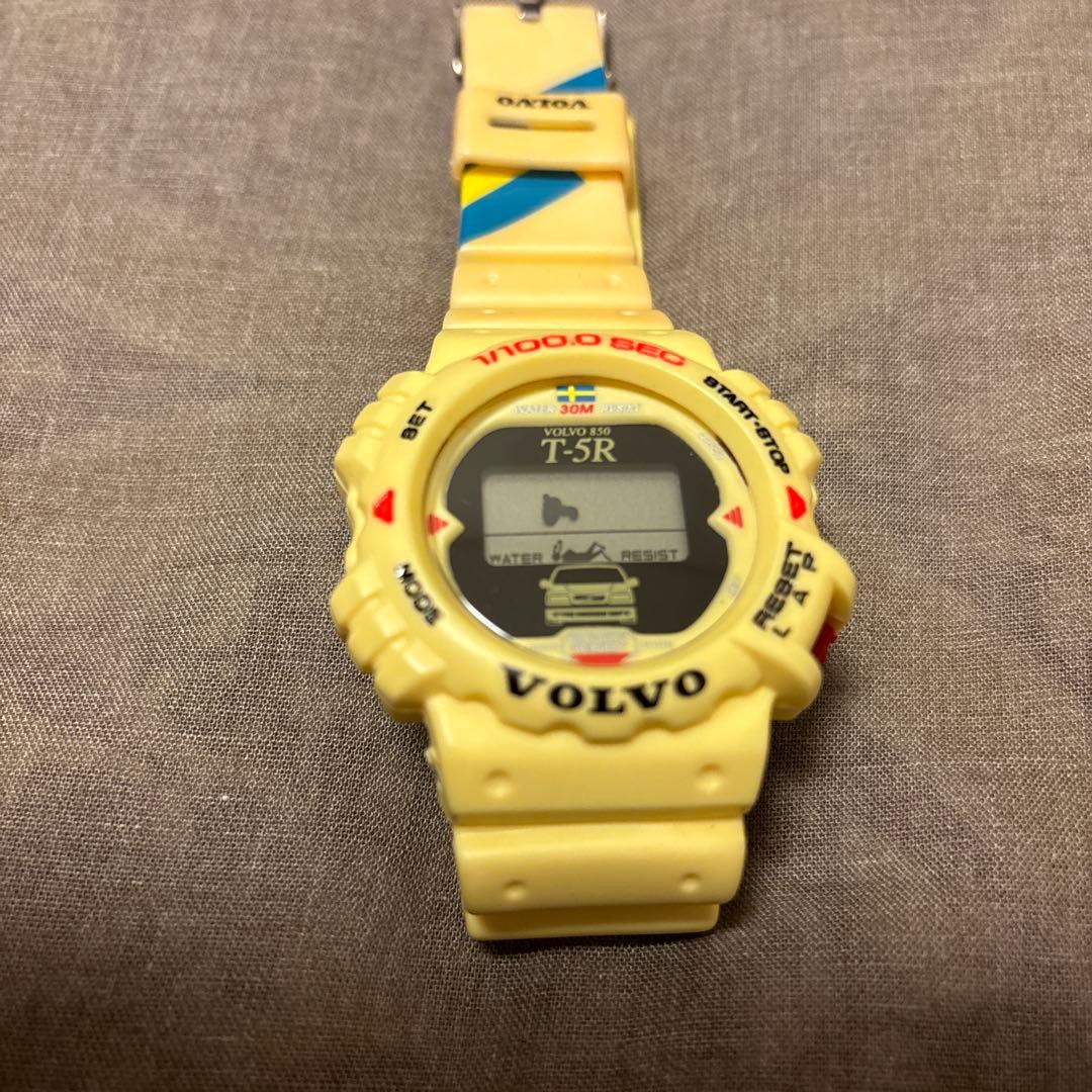 VOLVO T-5R デジタル腕時計 ノベルティ未使用 在庫 処分 セール