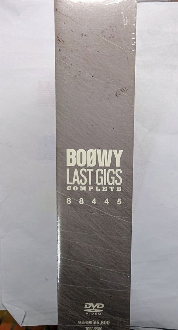 新品未開封 LAST GIGS COMPLETE 初回限定BOX仕様 DVD