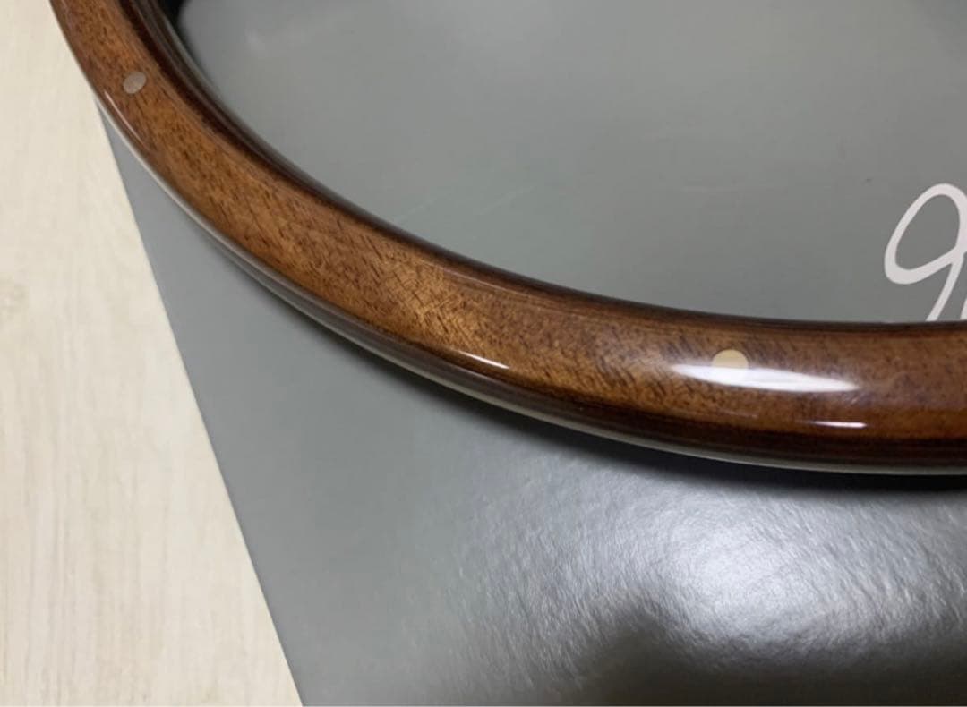 【新品】ウッドステアリング【36.5Φ】ヴィンテージ　旧車　現行車等に