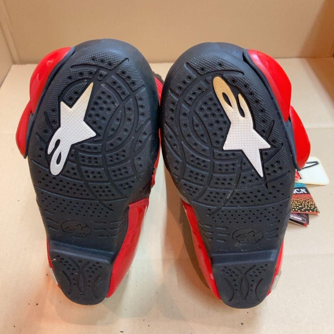 アルパインスターズ SMX Plus 初代 ブラック×レッド EU42 未使用