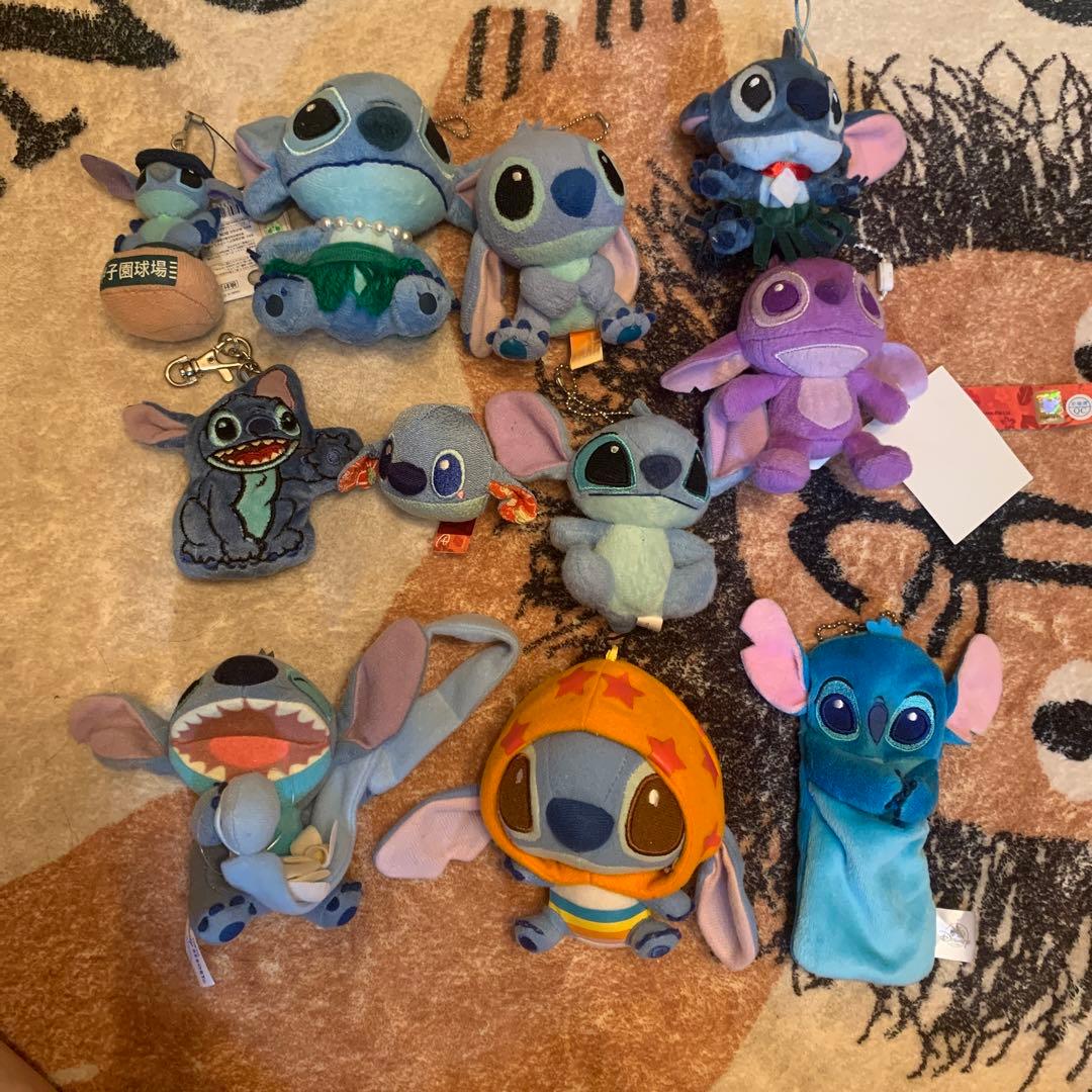ディズニー スティッチ ぬいぐるみ キーホルダー マスコット セット