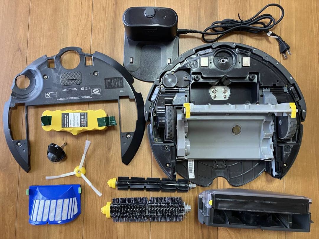 ルンバ 606 irobot 中古 ペット無環境で使用 バッテリー・消耗品交換済