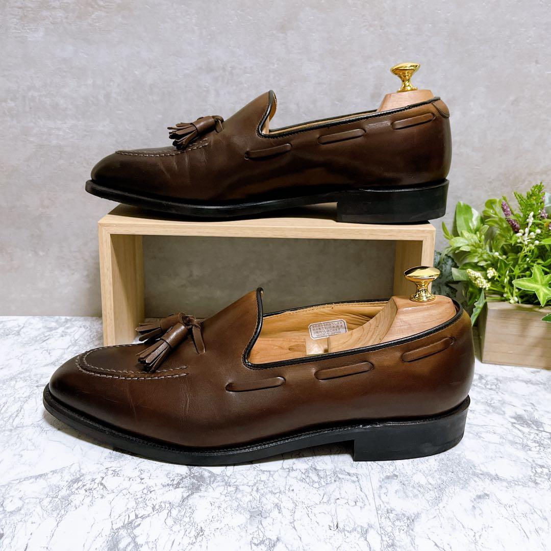 極美品【REGAL リーガル】タッセルローファー 濃茶 26.5 W977 本革