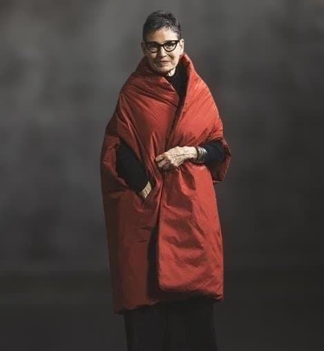 ヨーガンレール 2024AW シルクコットンダウン ケープコート ババグーリ