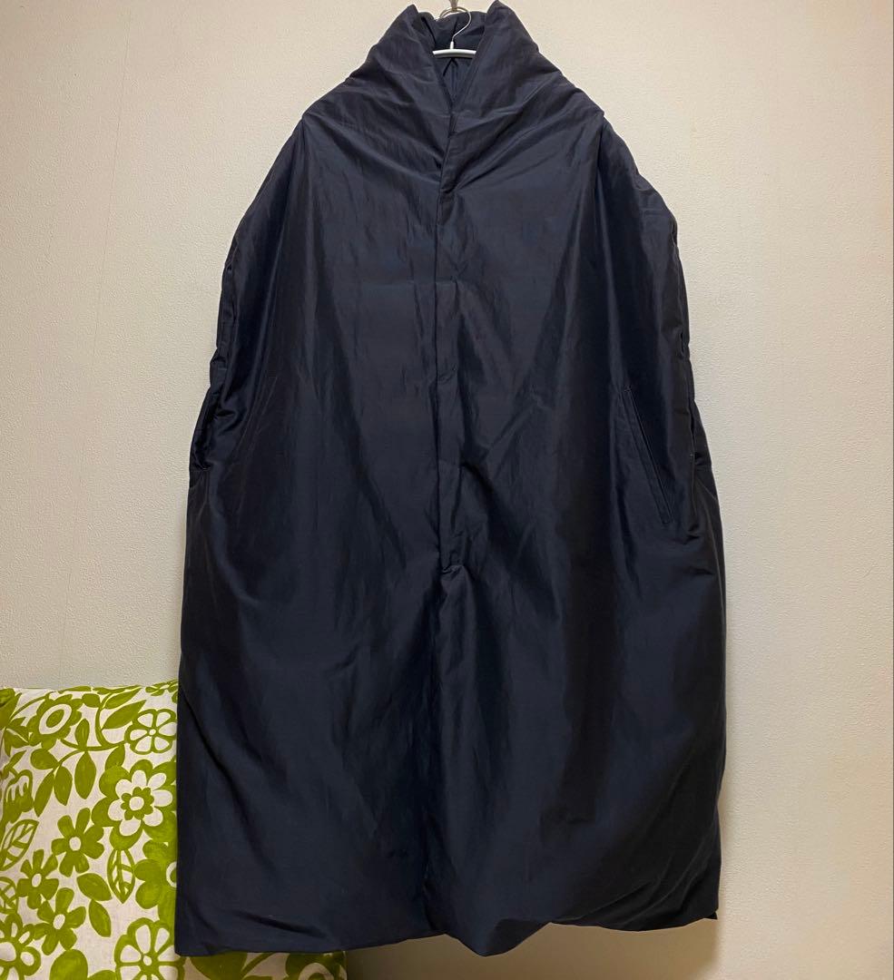 ヨーガンレール 2024AW シルクコットンダウン ケープコート ババグーリ