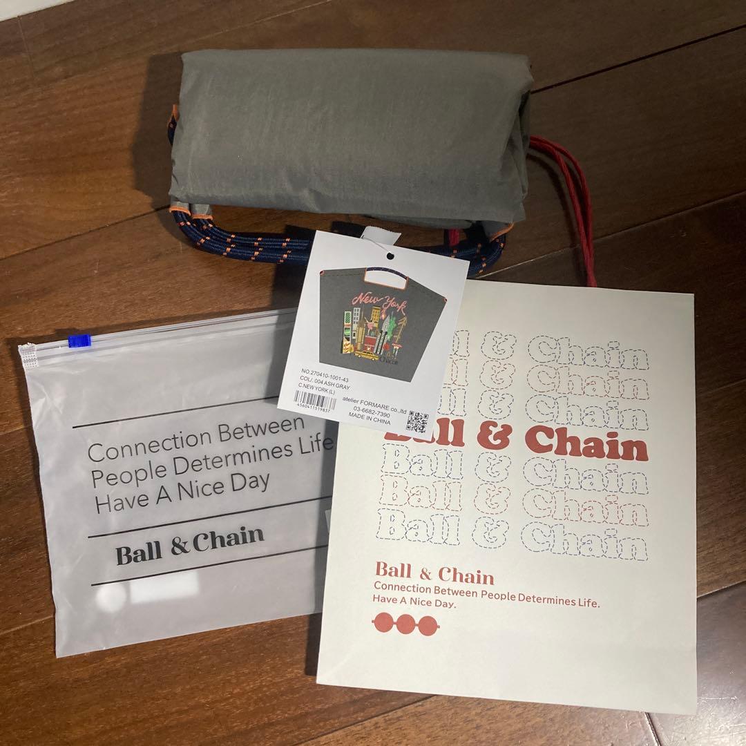新品 正規品】ボール&チェーン チャコット ニューヨーク Lサイズ エコ