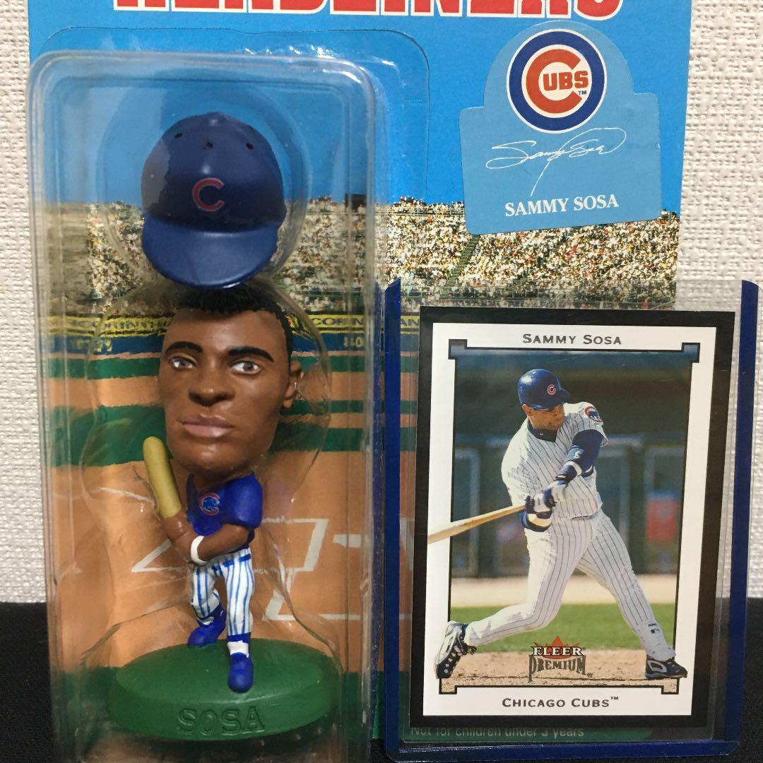 MLB シカゴ カブス サミー ソーサ フィギュアandカード4種 - メルカリ