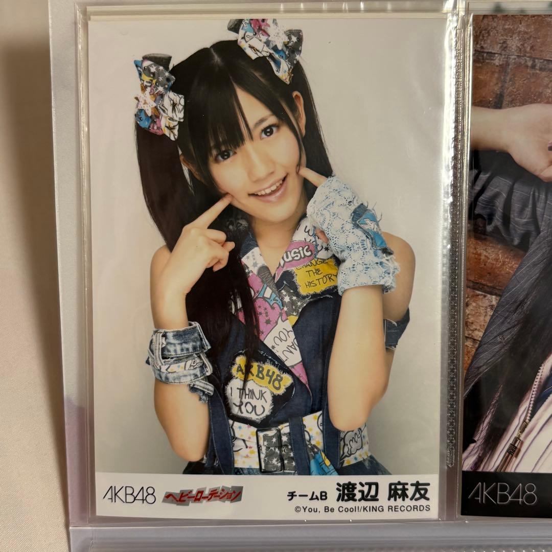 渡辺麻友 ヘビーローテーション 劇場盤 生写真 - メルカリ