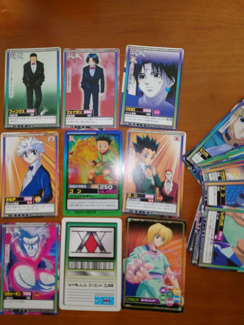 ハンター✕ハンター トレーディングカード HUNTER×HUNTER (ハンター×ハンター) 旅団 メイン4人 カード 3