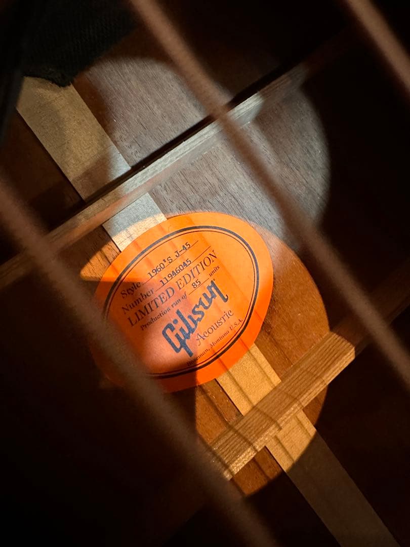 Gibson custom shop J-45 1960s ノーマルサドル - メルカリ