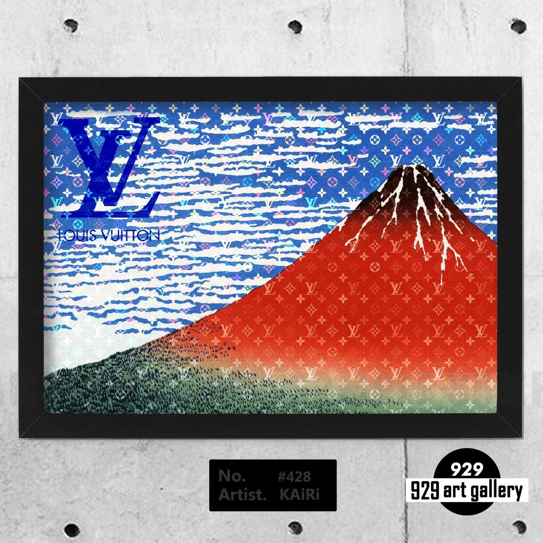 LOUIS VUITTON type☆アートインテリアポスター#428☆富士山 - メルカリ