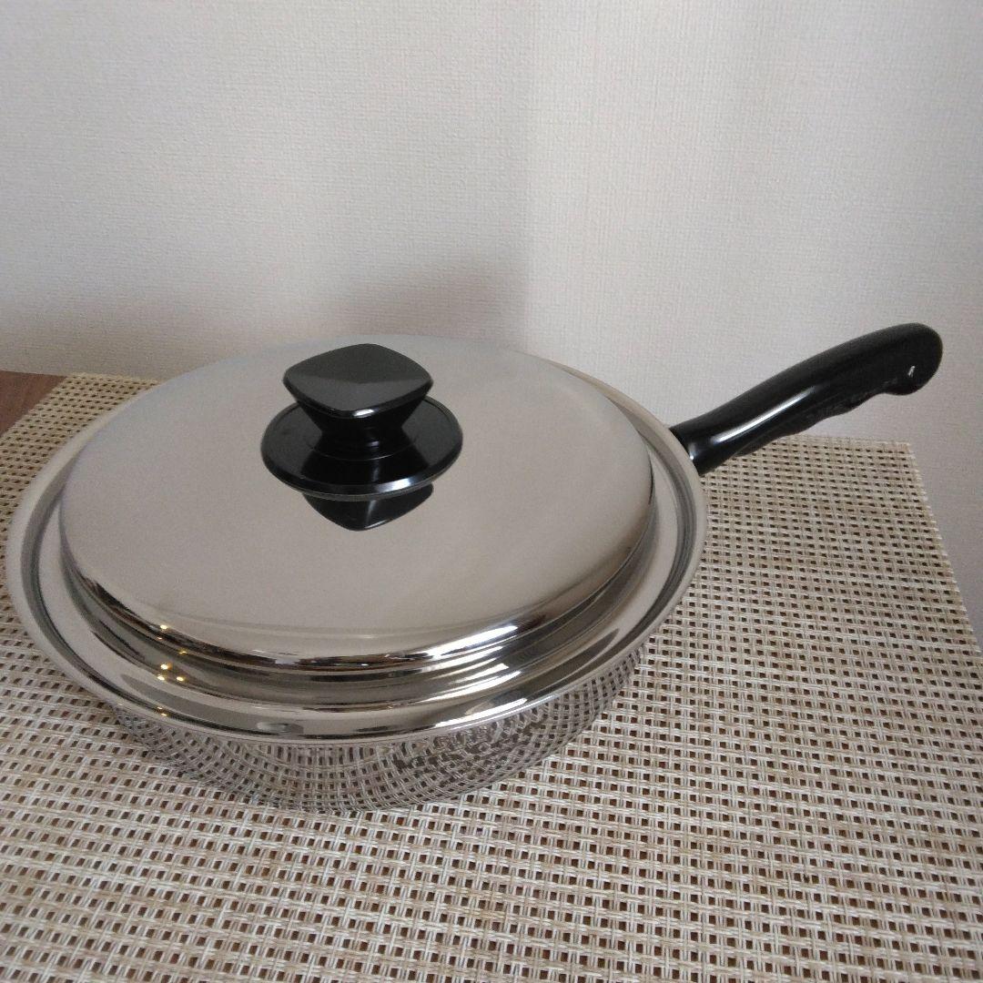 【美品】ビタクラフト ステンレス フライパン 24.5cm