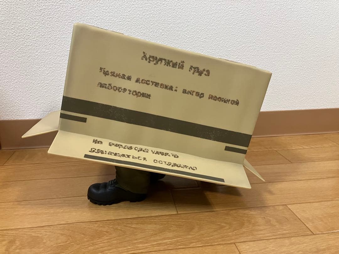 一番くじ メタルギアソリッド A賞 ダンボール潜入ティッシュケース