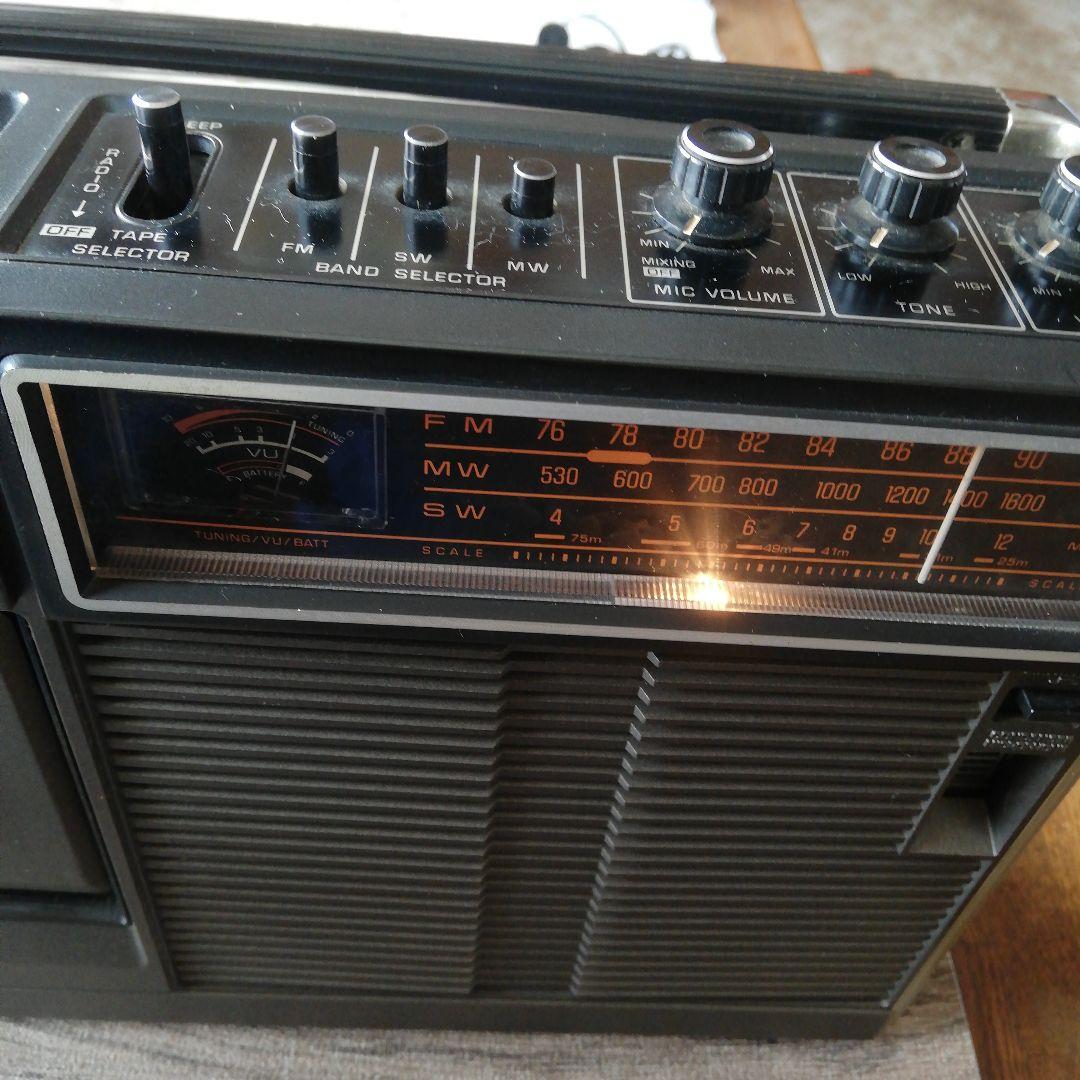 NATIONAL−RQ−550ナショナル昭和レトロラジカセ - メルカリ