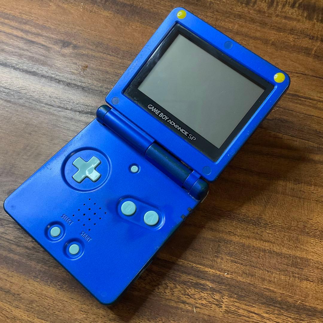 ゲームボーイアドバイスsp ロックマンブルー SP - メルカリ