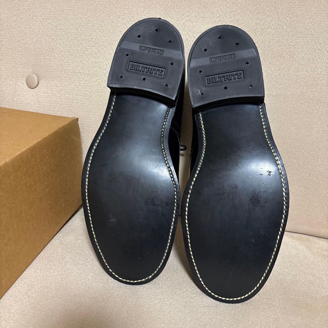 デッドストック 90’S U.S.NAVY サービスシューズ 9W 27cm