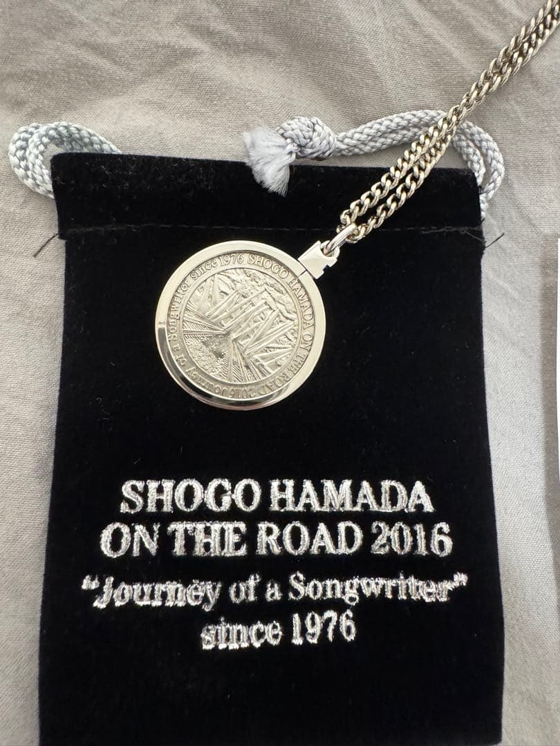 入手困難】浜田省吾 コイン型ペンダント 2016 入手困難】浜田省吾 型