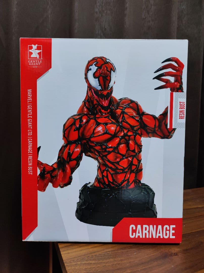 ジェントルジャイアント マーベル カーネイジ スパイダーマン ベノム ミニバスト ジェントルジャイアント マーベル カーネイジ スパイダーマン ベノム