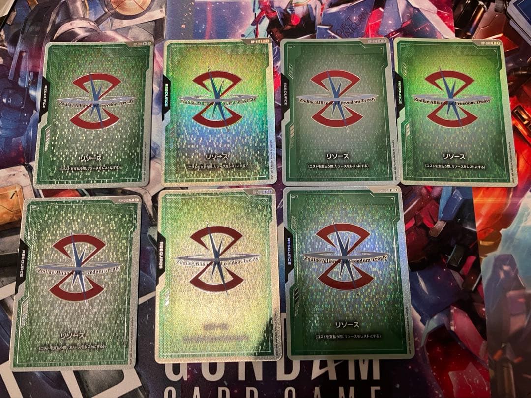 早い者勝ち ガンダムカード ザフト リソース 7枚セット - メルカリ