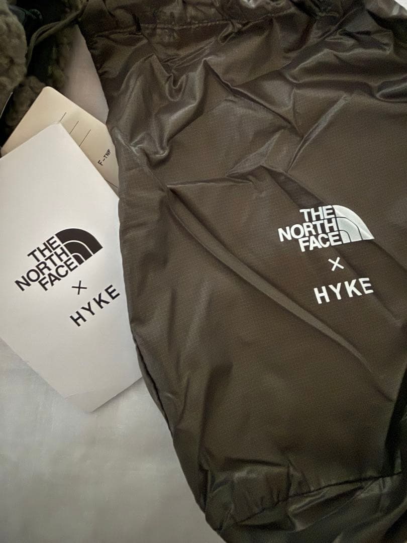 THE NORTH FACE × HYKE ボア レッグウォーマー オリーブ - メルカリ