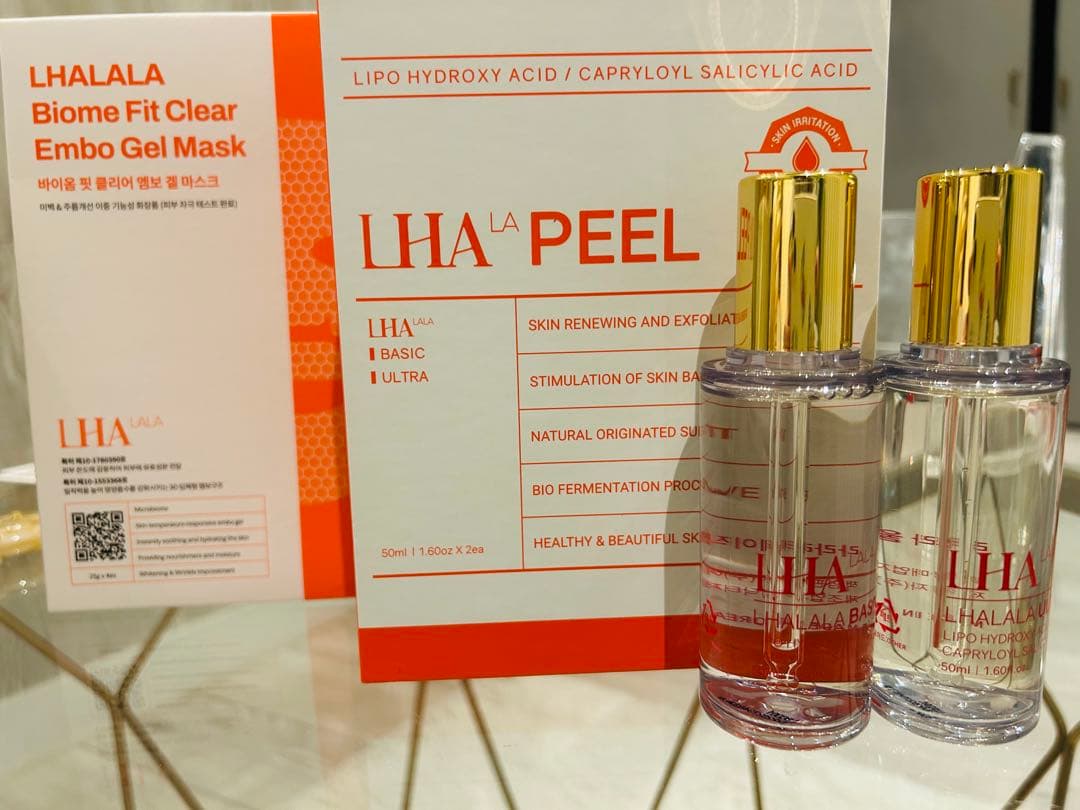 LHA LA PEEL & LHALA パック2枚 Amazon.com: [LHALALA Official] LHALA Peel Set (Basic + Ultra