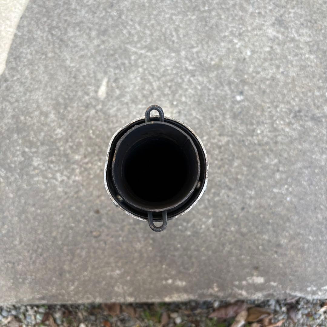 バイク　サイレンサー　マフラー　50.8π エイプに付けてました！