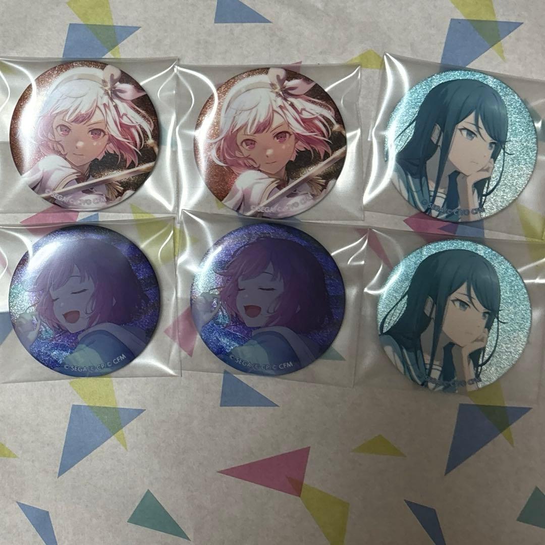 プロセカ 缶バッジ えむ 一歌 鳳えむ グリ缶 ワンダショ 48B 騎士