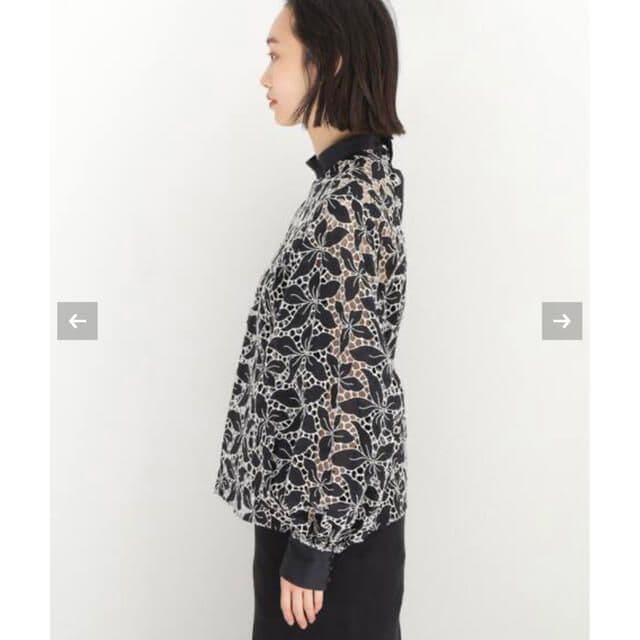 専用】ブラウス FUMIE TANAKAフミエタナカ 日本製 黒 綿100% - メルカリ