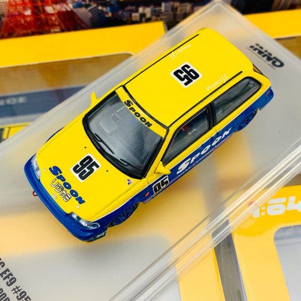 イノモデル 1/64 ホンダ シビック EF9 Spoon Sports - メルカリ