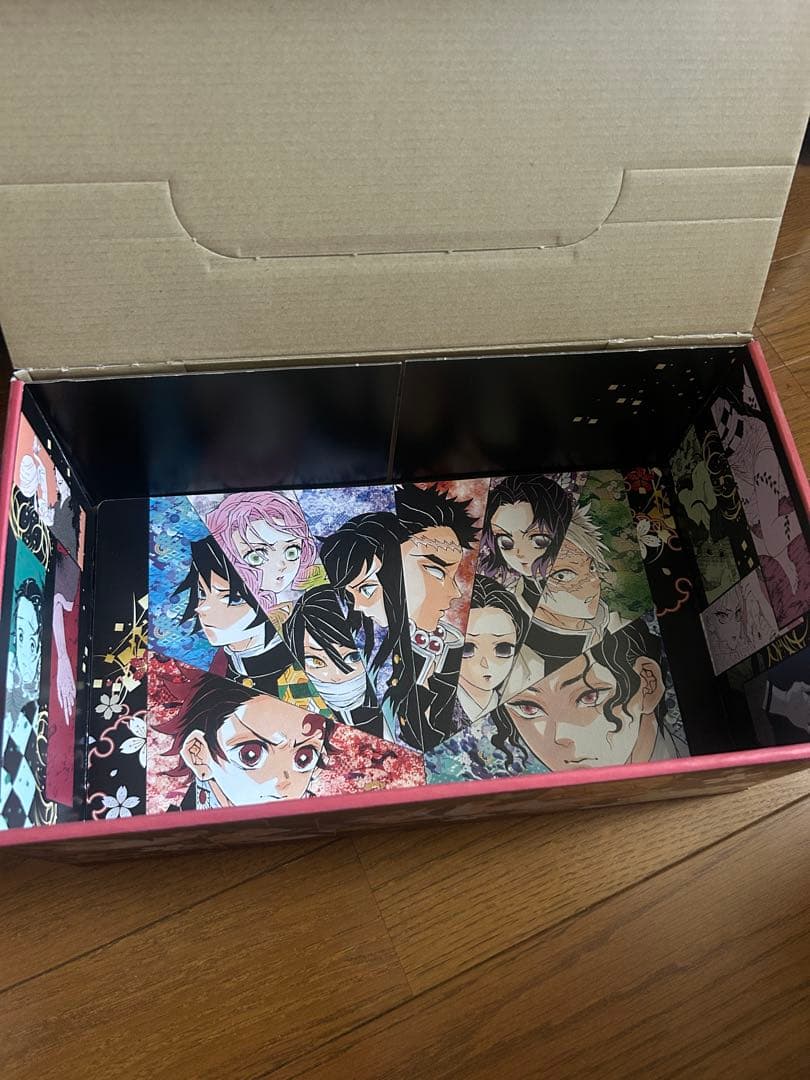 鬼滅の刃 全巻セット ※ 収納ボックス、しおり付き